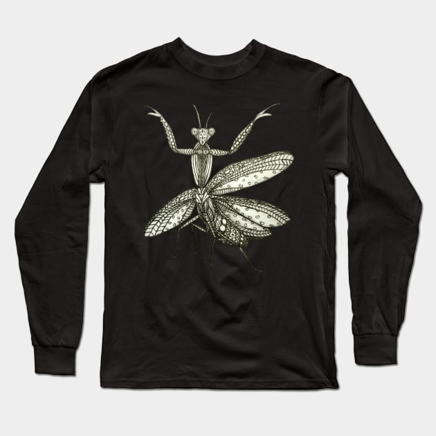 Mantis Long Sleeve T-Shirt by J.Rage